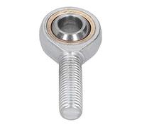 Cryfokt Ensemble Autolubrifiant fileté Mâle à Roulement Commun, Conception Durable pour Cylindres Hydrauliques |Diamètre Intérieur de 12 Mm, Matériau galvanisé