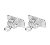 Cryfokt Ensemble D'accessoires de Balançoire avec Plaque Fixe pour Chaise Suspendue et Yoga Aérien avec Matériau en Fer Robuste