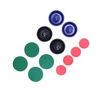 Cryfokt Ensemble D'accessoires de Hockey sur Air de Table, Poussoirs en Plastique à Fort Impact, Palets pour Toutes Les Tables Standard, Expérience de Jeu Confortable pour Les Amateurs de Table