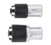 Cryfokt Ensemble D'adaptateurs D'entraînement 3/8 Pratiques, Extracteur de Robinet Polyvalent pour Tarauder le Filetage dans les Ateliers, Petite Taille M3-M6 pour les Mécaniciens Amateurs