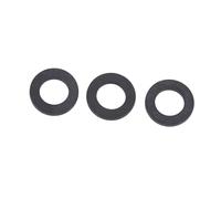 Cryfokt Ensemble de 12 Bagues de Rondelle en Caoutchouc pour Sceller les Conduites D'eau de Robinet, Kit de Rondelle de Bouchon de Fixation pour Raccords Hydrauliques, Rangement Pratique, pour les