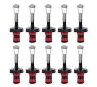 Cryfokt Ensemble de Bouchons de Bouteille de Vin Rouge, Outil de Prise Sous Vide en Silicone pour une Fraîcheur Durable dans les Cafés 9.5x3.2x3.2cm