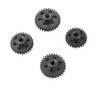 Cryfokt Ensemble de Pignons en Acier allié au -molybdène de qualité Supérieure pour Voitures RC 1/8 25DP M1.0, Fonctionnement Stable pour les Passionnés et les Amateurs