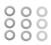 Cryfokt Ensemble de Rondelles Plates en Acier Inoxydable de 120 Pièces, Kit D'accessoires D'entretien, Idéal pour les Amateurs de Bricolage (4807-0407-0250)