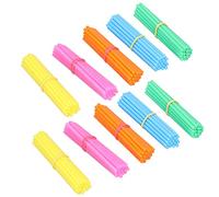 Cryfokt Ensemble D'entraînement Arithmétique en Bâton de Comptage en Plastique, Bâtons d'apprentissage Colorés pour Enfants, 100 Pièces, Idéal pour la Pratique des Additions et des Soustractions