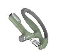 Cryfokt Entraîneur électrique Réglable de Renforcement de Poignée pour un Entraînement Efficace avec Compteur 10-100KG pour une Utilisation au Bureau et à la Maison (GREEN)