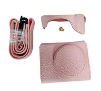 Cryfokt Étui de Protection pour Appareil Photo Portable avec Fonction de Prise Améliorée pour Les Amateurs D'appareil Photo G7 X Mark II/G7 X Mark III (Pink)