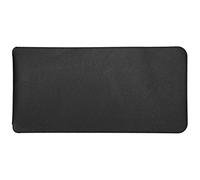 Cryfokt Étui de Protection pour Clavier K380, Pochette en Faux Cuir pour Le Transport, Portable pour Les Voyageurs (Noir + Rouge)