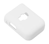 Cryfokt Étui de Protection pour Microphone en Silicone, Housse Souple et Flexible, 2 Protecteurs de Microphone Blancs avec Revêtement par Pulvérisation pour un Nettoyage Facile, Modèle Applicable