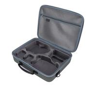 Cryfokt Étui de Transport pour Drone, Sac de Rangement à Coque Rigide en Cuir PU 900D de qualité Supérieure avec Sangles Réglables, Poignée Ergonomique pour la Protection de Voyage du Drone à Rabat