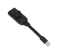 Cryfokt External Stereo USB Sound Card 7.1 Surround Sound with Mic Mute