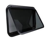Cryfokt Fenêtre d'urgence de Sortie RV, Protection Sécurité Améliorée 914 X 559 Mm Autonctionnement de la Vie Privée Ventilation Proof RV Fenêtre de Sortie pour Le Camping-Car