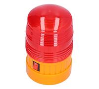 Cryfokt Feu D'avertissement Magnétique LED Rouge Clignotant, pour Chantier de Construction, Matériau ABS, 1 Paquet