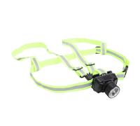 Cryfokt Feux de Course pour Coureurs, luminosité 500 LM, Bande Réfléchissante à 360°, Gilet de Course Réfléchissant Rechargeable, Lampe Frontale avec Faisceau Réglable à 45° IPX4 étanche pour Ni