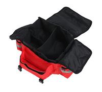 Cryfokt Fire Gear Duffle Bag, Sac de Rangement Surdimensionné pour Urgences | Construction Oxford 600D durable, bandes réfléchissantes haute visibilité, séparateurs de compartiments pratiques,