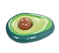 Cryfokt Flotteur de Piscine en Forme D'avocat, Flotteur Gonflable avec Balle pour Divertissement Aquatique, fabriqué en PVC épais Non Toxique, Léger, Confortable et Facile à Transporter
