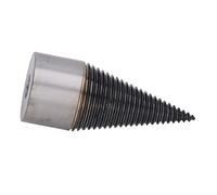 Cryfokt Foret Séparateur de Bois de Haute dureté, Revêtement Ti, Mèche en Acier au Carbone pour Une Coupe Rapide des Bûches pour Les Travailleurs de Plein Air (42MM)