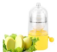 Cryfokt Fouet Mélangeur D'œufs Facile à Utiliser, pour œufs Dorés, Mélangeur de Jaune et Blanc, Accessoires de Cuisine 6,3x2,76 Pouces