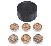 Cryfokt Fumoir à Whisky électrique, Fumoir à Cocktail Rechargeable pour Fête au Bar à la Maison, Kit de Fumage à Copeaux de Bois Facile à Utiliser pour de Délicieuses Boissons et Aliments