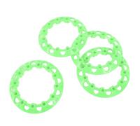 Cryfokt Garniture de Moyeu de Roue VTT, Protecteur de la Garniture en VTT 4PCS Couvercle de en pour Go Kart (Green)