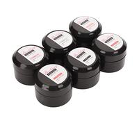 Cryfokt Gel de Sculpture à Ongles, Extension de Ongles de Gel Massif 6pcs Face Facilement la Couleur Vive à la Maison de Manucure