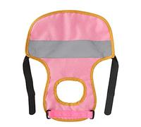 Cryfokt Gilet Réfléchissant pour Canard et Poulet pour Animaux de Compagnie, Veste de Protection en Plumes Durable, Facile à Porter, Design Lumineux, 31cm/12,2 Pouces, unité Unique (Pink)