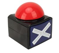 Cryfokt Grand Jeu Buzzer Sons Drôles Bouton de Sonnerie Jeu Spectacle Buzzer Interactif pour Les Compétitions de Spectacle de Talents Matériau Durable