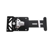 Cryfokt Guide de Scie à Chantourner Réglable pour Coupes D'angle Précises | Convient pour Festool, Makita, Wen, 11 arrêts prédéfinis, opération simple, alliage d\'aluminium durable