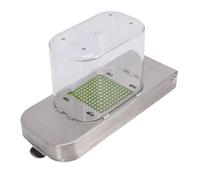 Cryfokt Hachoir à Légumes Polyvalent, Trancheuse à Mandoline, fruits, Hachoir à Oignons en Acier Inoxydable avec Récipient, Gadgets de Cuisine Essentiels, pour la Cuisine à Domicile,