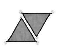 Cryfokt Hamac Triangulaire en Forme de Dragon Barbu, Doux, Double Paquet, pour Reptiles, Hamsters, fabriqué en Plastique Durable (M)