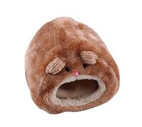 Cryfokt Hamster Bed avec Design Suspendu, Nid Suspendu pour Hamster, | Matière peluche confortable, Pour chinchillas et cochons d\'Inde, Facile à laver et à nettoyer