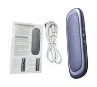 Cryfokt Haut-Parleur à Conduction Osseuse sous l'oreiller, Haut-Parleur Fil à Longue Durée de Vie de la Batterie, Portable à Bruit Blanc avec Arrêt Automatique pour Dormir à la Maison et en (Blue)