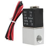 Cryfokt High Performance Solenoid Valve 2-Position 2-Way DC12V Aluminum