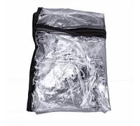 Cryfokt Housse de Chariot de Camping, Imperméable, Coupe-vent, Anti-poussière, Anti-neige, Auvent en PVC avec Portes Zippées Double Face et Ventilation, pour Chariots Pliables,