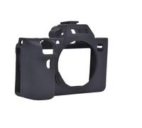Cryfokt Housse de Protection de Caméra, étui en Silicone Souple pour A7 III/A7R3, Boutons de Contrôle D'accès Facile pour Vloggers et Créateurs de Contenu (Black)