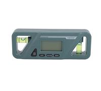 Cryfokt Inclinomètre Numérique Mini Jauge de Mesure D'angle de Niveau de Base Magnétique ABS pour le Traitement du Bois Plastique ABS pour la Réparation de Voiture (vert foncé)