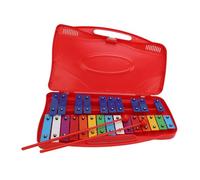 Cryfokt Instrument de Xylophone Robuste en Aluminium pour Enfants, Xylophone coloré de 25 Notes avec Maillets Faciles à Saisir, éducation Précoce à la Maternelle, Matériau Léger