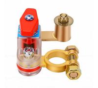 Cryfokt Interrupteur de Déconnexion de Batterie, Construction en Cuivre Pur, Bornes Rotatives, Interrupteur d'isolateur de Batterie, de Marin avec t Accessoires pour Voiture, Camion, Bateau,