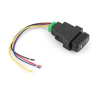 Cryfokt Interrupteur de Phare Antibrouillard, Contrôle Haute sensibilité, adapté pour Pajero/Lancer/Outlander, Remplacement pour la Plupart des Trous de Commutation Conventionnels, adapté pour MB