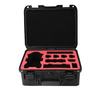 Cryfokt IP67 Boîte Dure de Drone Protectrice, Drone Hard Box Multi-Fonctionnel PP Plastic Complet Amortissant Empêcher la Compression avec Une Soupape de Bilan pour UAV
