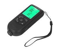 Cryfokt Jauge Numérique D'épaisseur de Peinture, Testeur de Profondeur de Revêtement 0-2000um, Affichage Clair pour la Fabrication (BLACK)