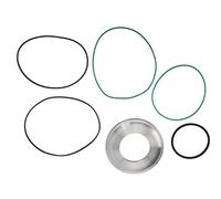 Cryfokt Jeu de Bagues d'étanchéité CVT, Kit Pratique et Durable avec Piston de Poulie en Acier adapté pour