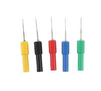 Cryfokt Jeu de Broches de Sonde D'Oscilloscope Automobile HT307A, Pointues et de Petit Diamètre pour Fils de Petit Calibre, Conception Récupérable, Fiche Banane pour Oscilloscope, Adaptée au