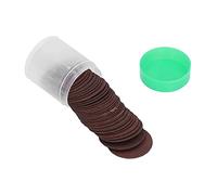 Cryfokt Jeu de Meules de Coupe Mini Outil de Meule de Haute qualité pour Produits électriques Kit de Disques de Tronçonnage de 36 Pièces pour Outils Rotatifs Fraiseuses de Bureau Marron