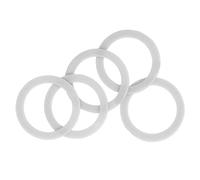 Cryfokt Joint de Moule R, Accessoire de Machine à Badges Facile à Remplacer, Jeu D'espacement de 5 Pièces pour les écoles, les Réunions D'entreprise, en Plastique (44MM)