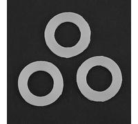 Cryfokt Joint Torique en Silicone, Tailles Optionnelles, Joint Plat, 12 Pièces pour la Réparation des Tuyaux à Soufflet, Pièces Inductives, Entretien de la Machine (#2)