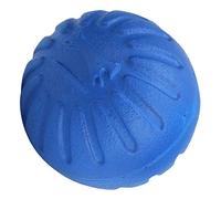 Cryfokt Jouet de Balle Résistant aux Morsures de Chien pour L'excitation de Nettoyage des Dents d'animaux de Compagnie adapté au Jeu en Plein Air EVA Bleu (Blue)