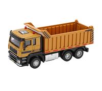 Cryfokt Jouet de Camion à Benne Basculante en Alliage Flexible 1:50, Design Vif, Coordination œil-Main, Véhicule de Chantier, Jouets pour Enfants de 6 Ans et Plus
