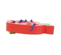 Cryfokt Jouet D'enfilage de Laçage en Bois pour L'éducation Précoce, Jeu de Voyage Léger, Compact et Durable pour Enfants en Bois Lisse (Modèle de Pomme)