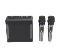 Cryfokt Karaoke Machine with 2 Wireless Microphones Portable Bluetooth